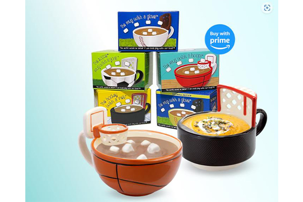 The Mug With A Hoop 创意球杯
